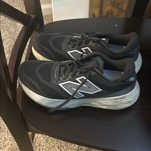 New Balance Black and Gray Athletic Shoes